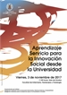 II Jornadas de Formación sobre la Metodología de Aprendizaje-Servicio en la Universidad. Aprendizaje Servicio para la Innovación Social desde la Universidad (ApSISU)